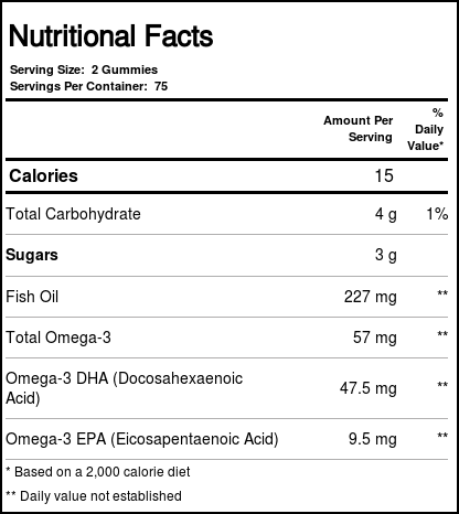 Nature Made Óleo de Peixe Gomas - 150 Gomas - Imagem 2