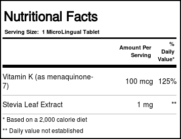 Superior Source Vitamina K2 - 100 mcg - 60 Tabletes - Imagem 3