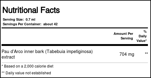 Erva Pharm Pau D 'Arco uma onça - Imagem 3