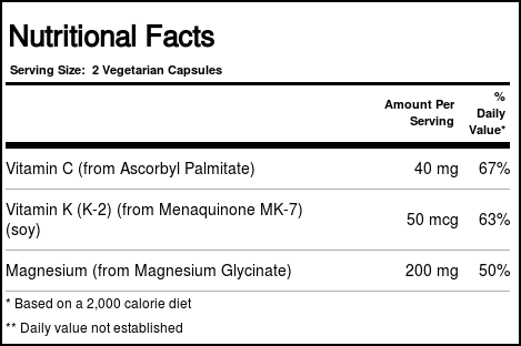 Kal XtraActiv K-2 Mag Glycinate - 90 Cápsulas Vegetarianas - Imagem 2