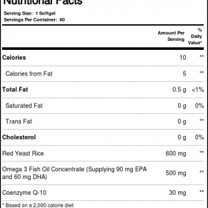 Comprar kal red levedura rice, coq-10 e omega-3 60 cápsulas preço no brasil coenzima q10 suplemento importado loja 47 online promoção - 21 de março de 2023