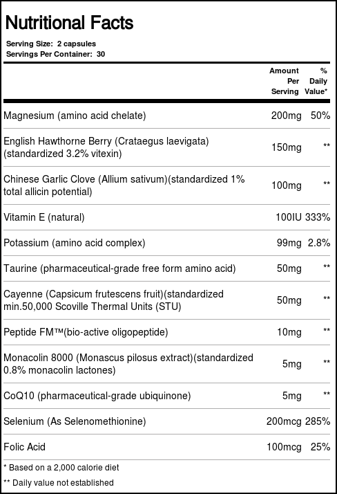 Nature's Plus CardioActin 60 Cápsulas - Imagem 4