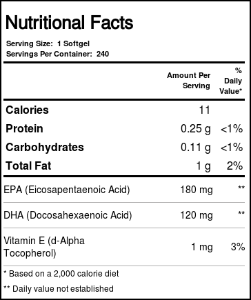 Olympian Labs Omega-3 óleo de peixe 240 Cápsulas - Imagem 5