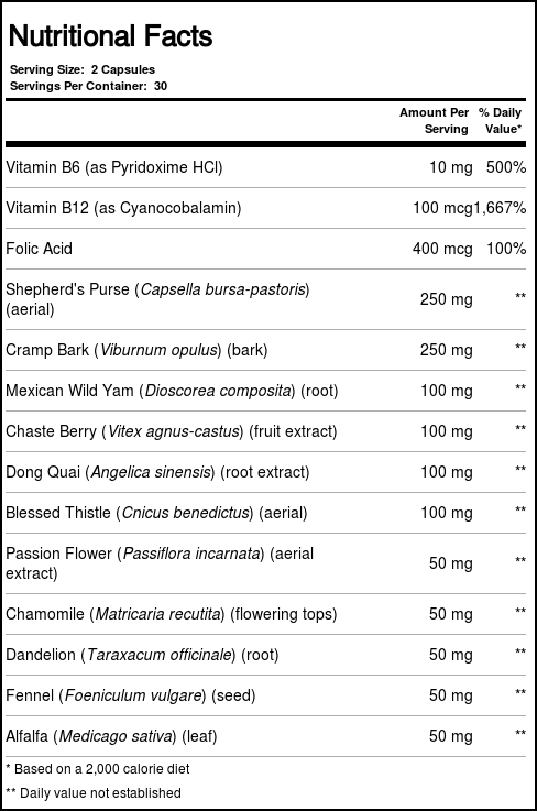 NaturalMax Solução pré-menstrual 60 Cápsulas - Imagem 3