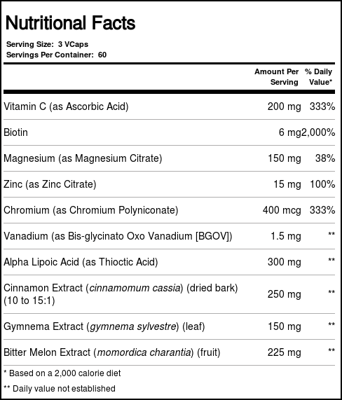 Pure EnCápsulasulations GlucoFunction 180 Cápsulas Vegetarianas - Imagem 4