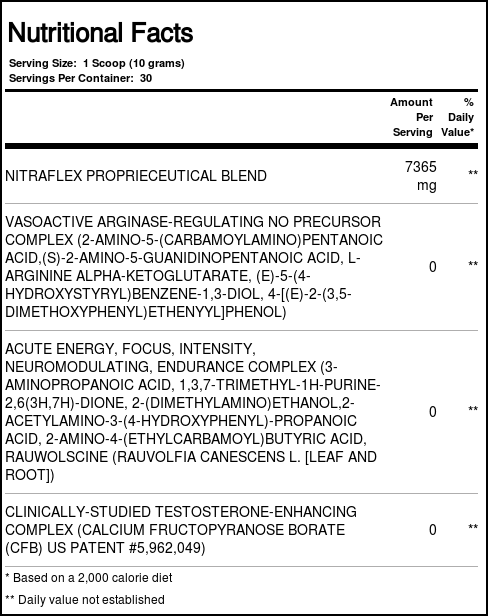 GAT Nitraflex, Melancia - 300 grams - Imagem 2