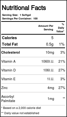 Twinlab Emulsionados norueguês Óleo de Fígado de Bacalhau 100 Cápsulas - Imagem 3