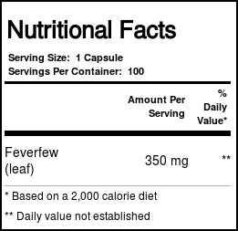 Nature's Way Matricária 100 Cápsulas - Imagem 4