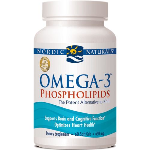 Nordic Naturals Omega-3 Phospholipids - 60 Cápsulas em Gel