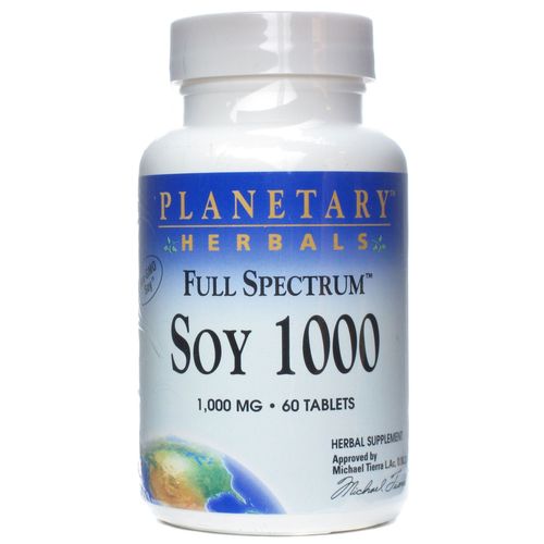 Planetary Ervaals Full Spectrum Soy 1000 - 60 Tabletes