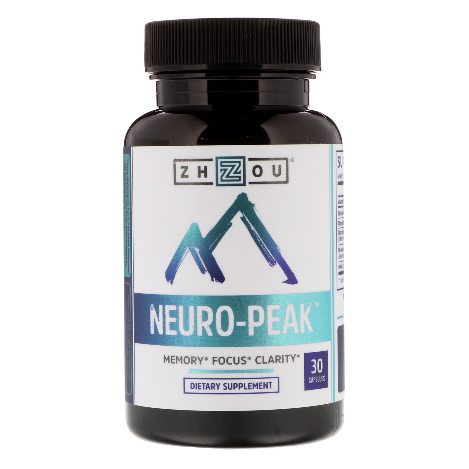 Zhou Nutrition, Neuro-Peak, 30 Cápsulas