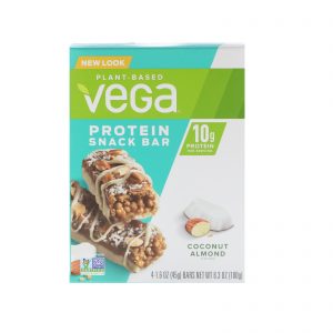 Comprar vega, protein snack bar, coconut almond, 4 bars, 1. 6 oz (45 g) each preço no brasil pré treino suplemento importado loja 73 online promoção - 18 de agosto de 2022