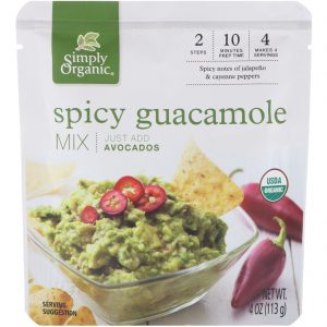Comprar simply organic, organic spicy guacamole mix, 4 oz (113 g) preço no brasil mercearia suplemento importado loja 79 online promoção - 29 de novembro de 2023