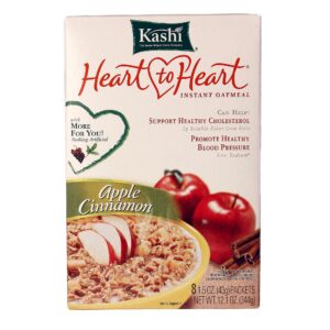Kashi Coração a Coração Oatmeal instantâneo da Apple Cinnamon 6-12,1 Boxes oz