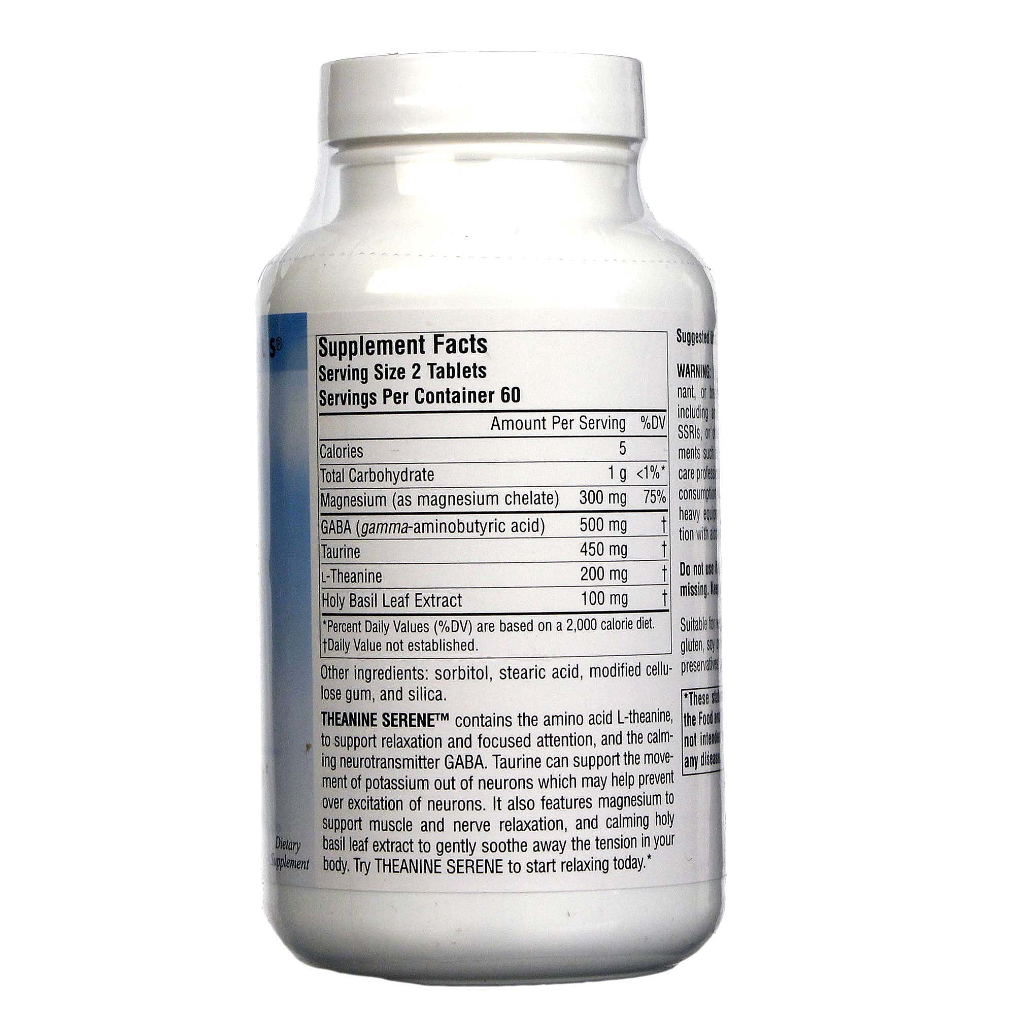 Source Naturals Chánina Serene 120 Tabletes - Imagem 2