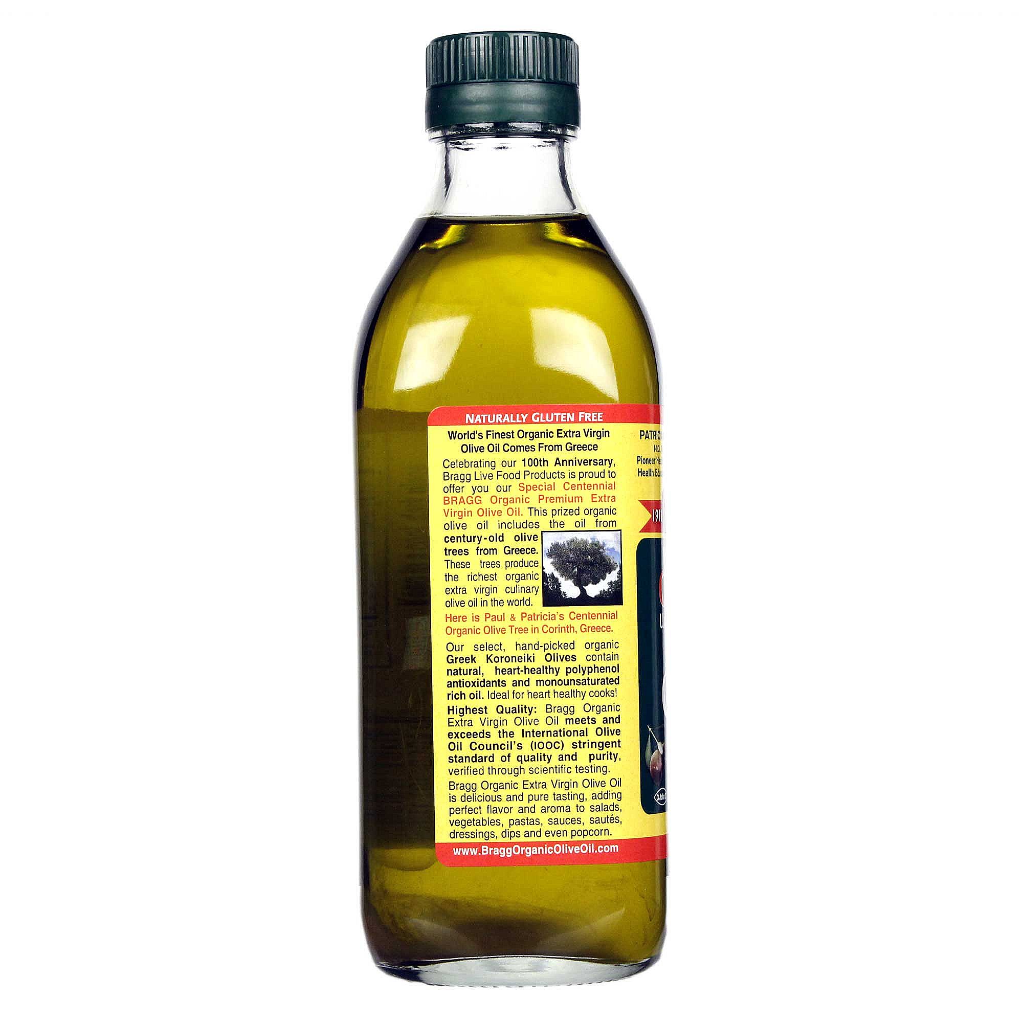 Bragg Extrato Orgânica Virgin Olive Oil 16 fl oz - Imagem 3