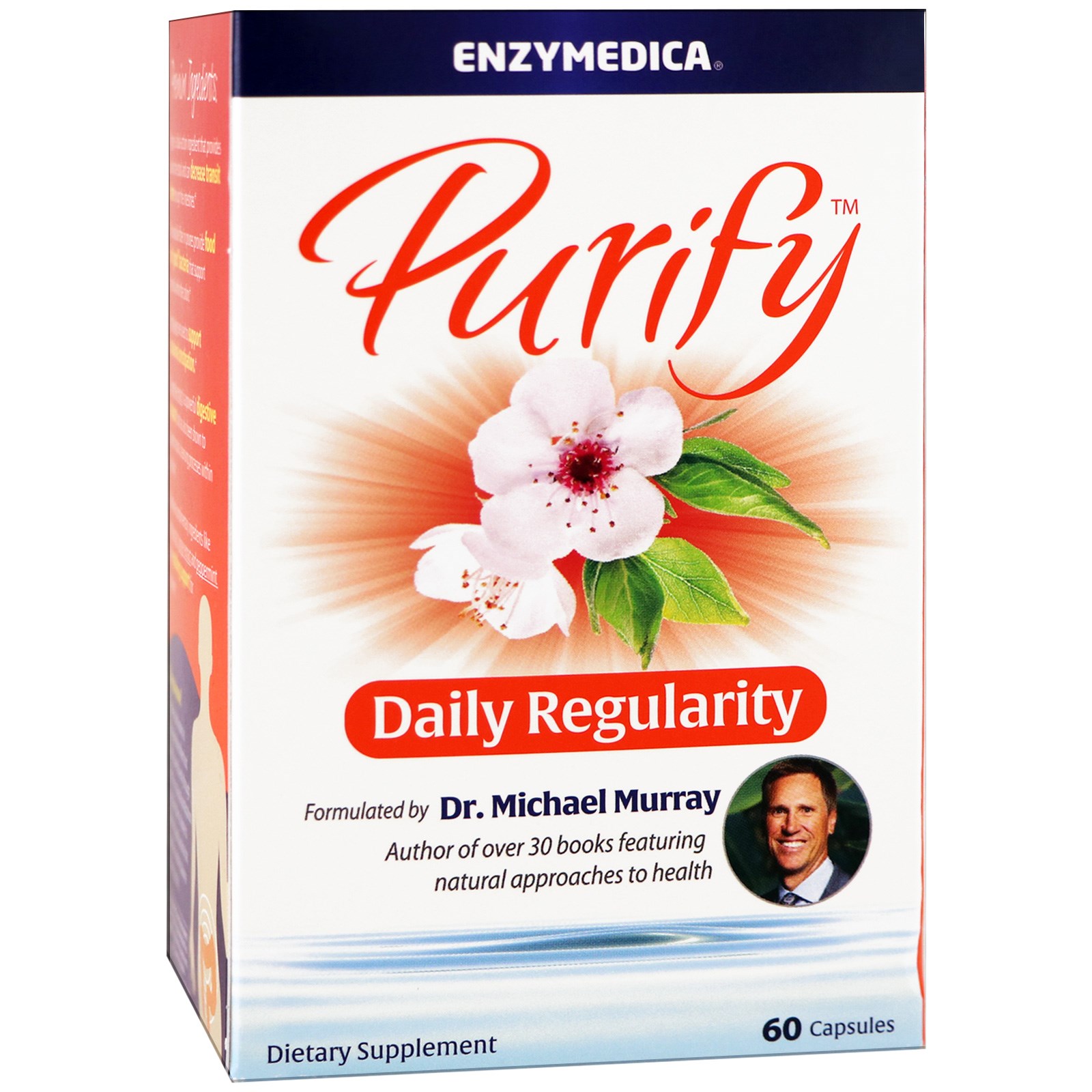 Enzymedica, Purify, Regularidade diária, 60 Cápsulas