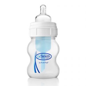 Comprar dr. Brown's, natural flow, wide-neck, 0 + months, 1 bottle, 4 oz (120 ml) preço no brasil ervas infantis suplemento importado loja 13 online promoção - 26 de setembro de 2022