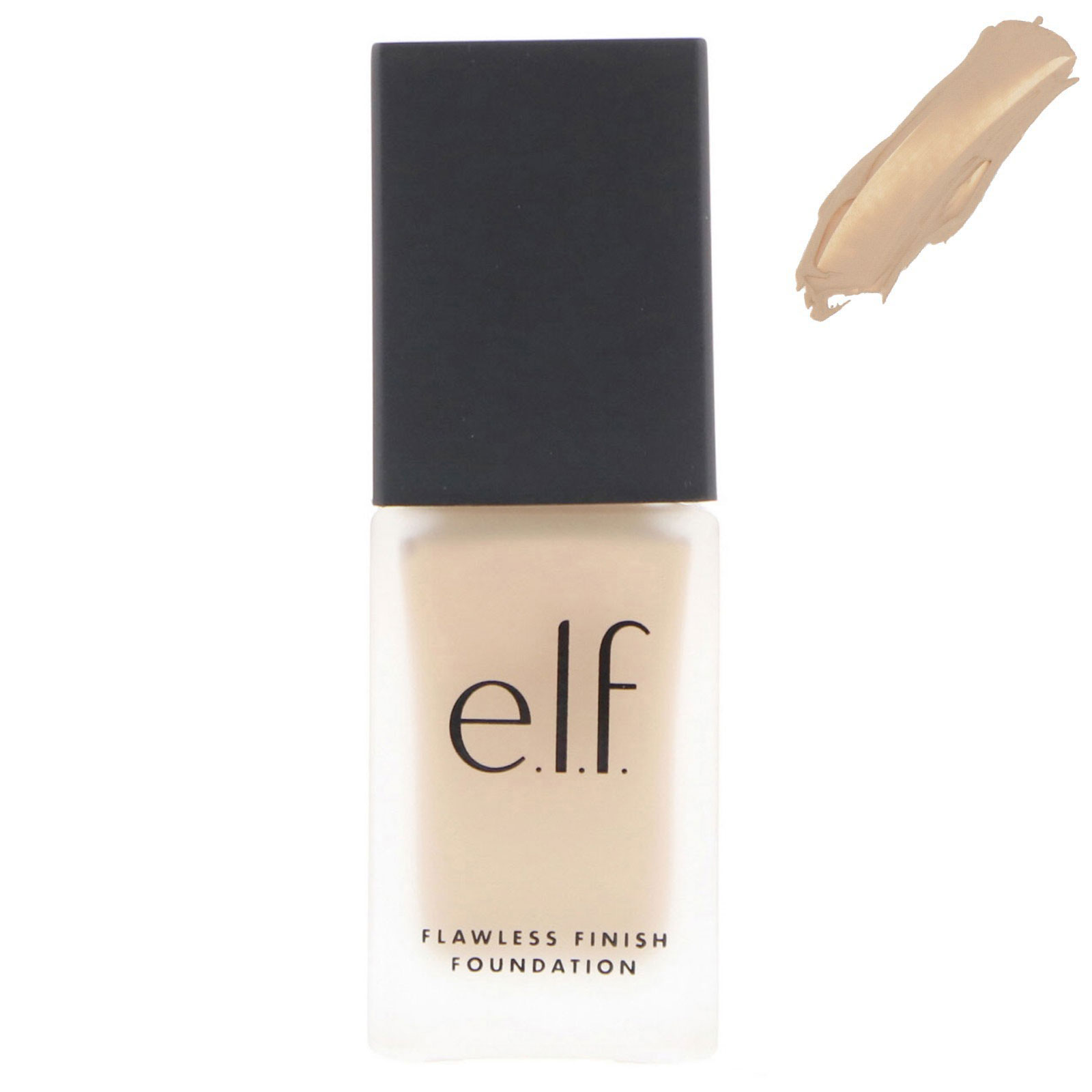 E.L.F. Cosmetics, Flawless Finish Foundation, Oil Free, Natural, 0.68 fl oz (20 ml) - Imagem 3