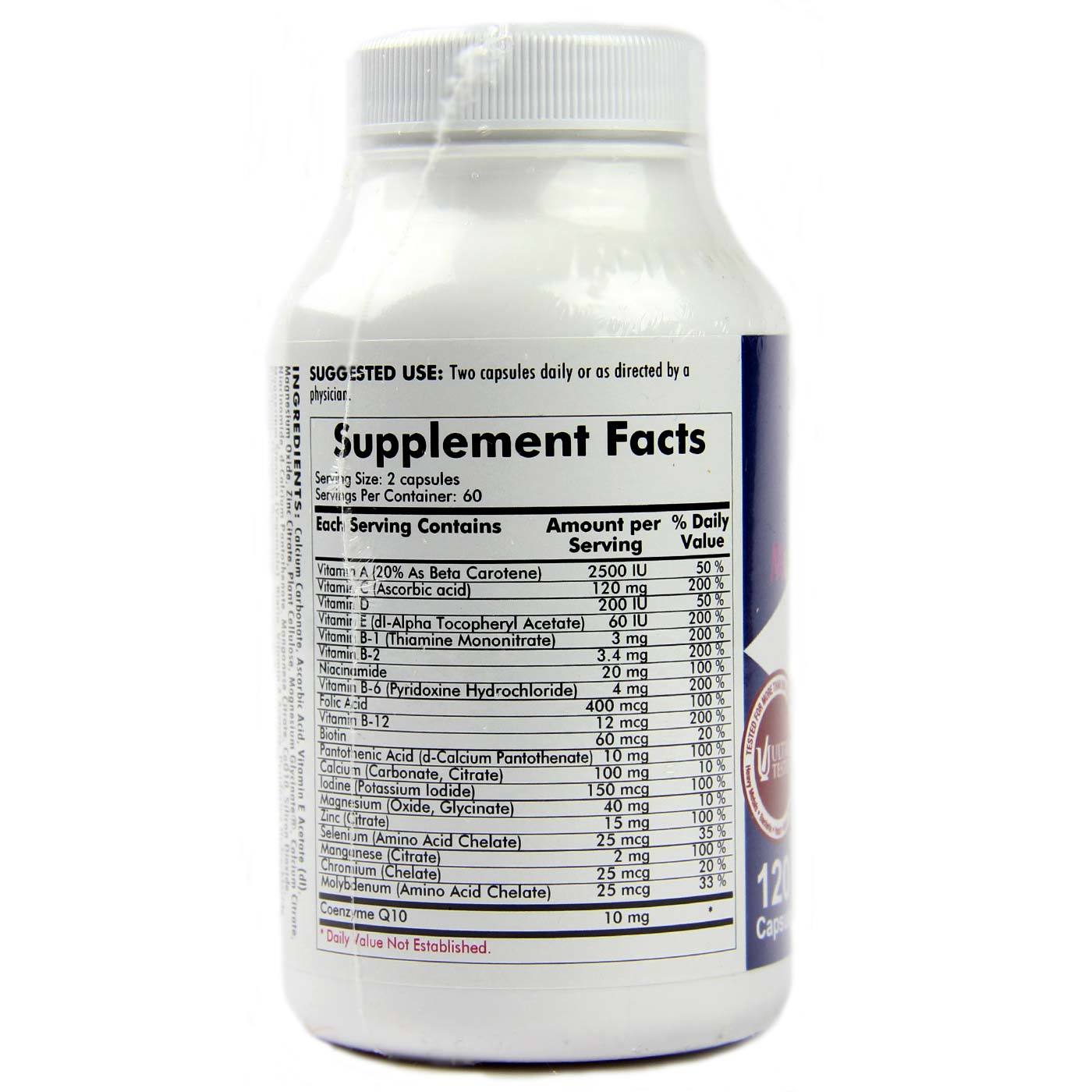 Kirkman Labs Multivitamínico para Crianças and Mineral, Hipoalergênico - 120 Cápsulas Vegetarianas - Imagem 2