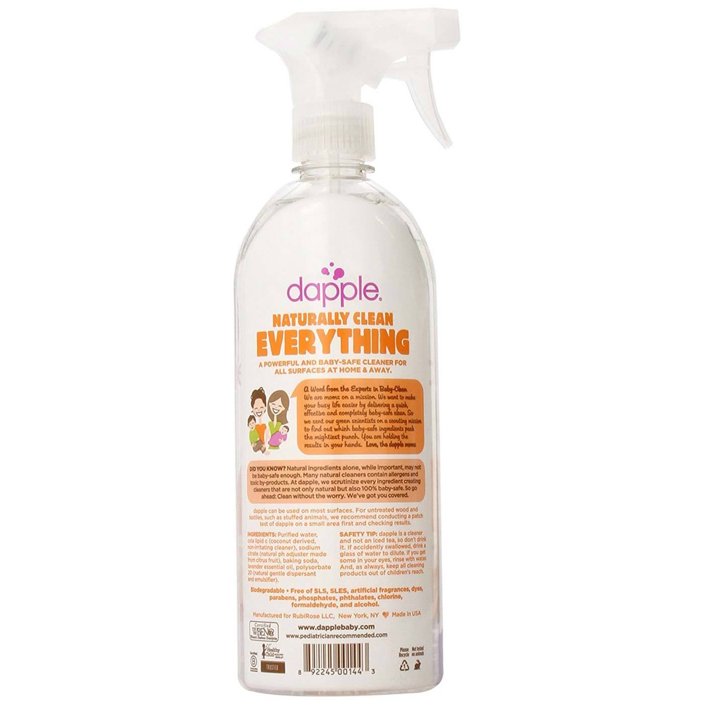 Dapple All Purpose Cleaner Spray, Lavanda - 30 oz Spray - Imagem 2