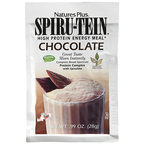Nature's Plus Spiru-Tein, Chocolate - 8 Packets
