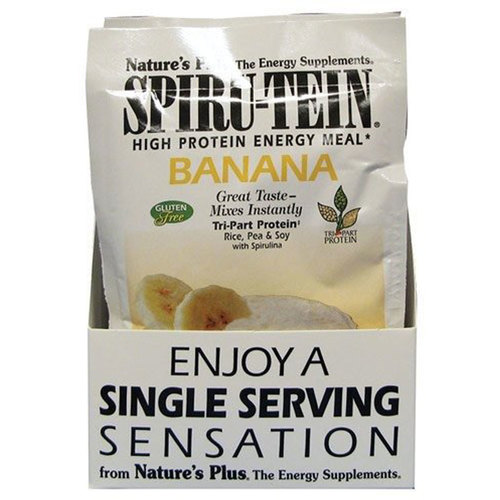 Nature's Plus Spiru-Tein, Banana - 8 Packets