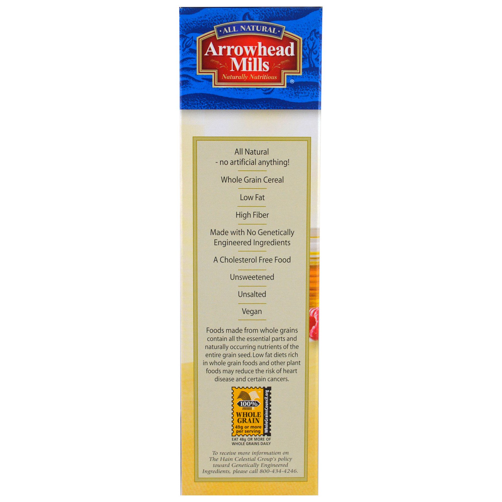 Arrowhead Mills, Trigo Triturado, Ceral Tamanho Mordida, 12 oz (340 g) - Imagem 3