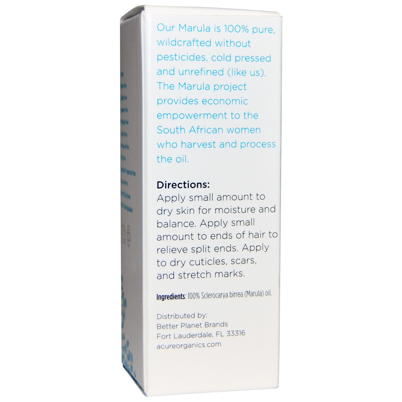 Acure Orgânicos Marula Oil - 1 fl oz - Imagem 2