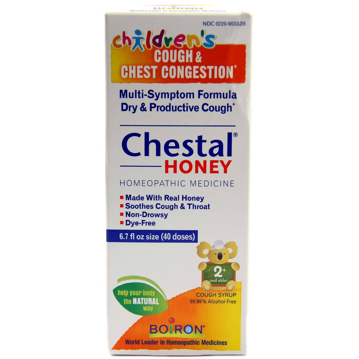 Boiron Chestal Mel Children's Cough and Chest Congestion - 6.7 fl oz