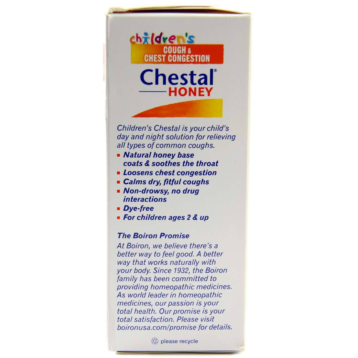 Boiron Chestal Mel Children's Cough and Chest Congestion - 6.7 fl oz - Imagem 4