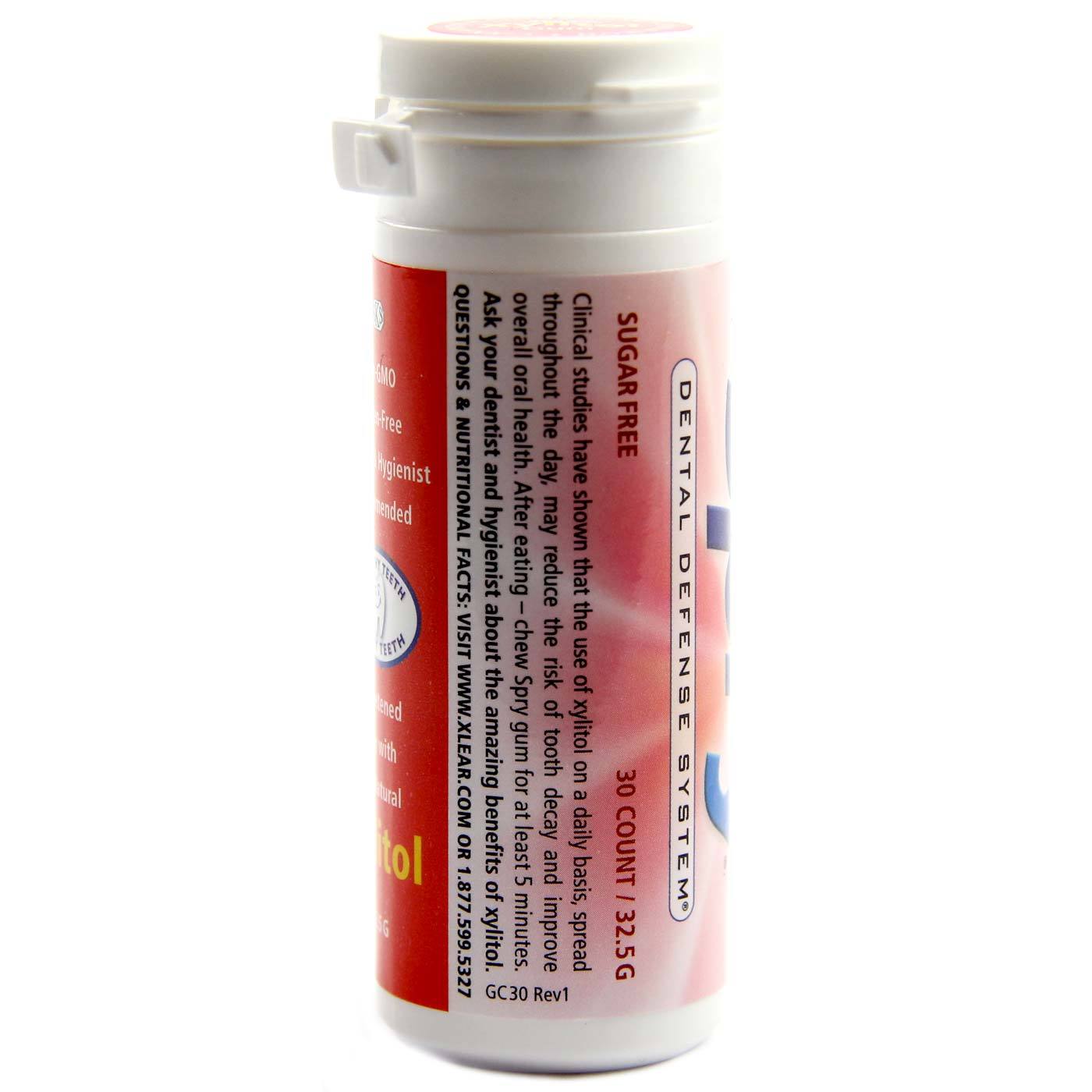 Xlear Spry Chewing Gum, Canela - 6 Pack, 30 Count - Imagem 4