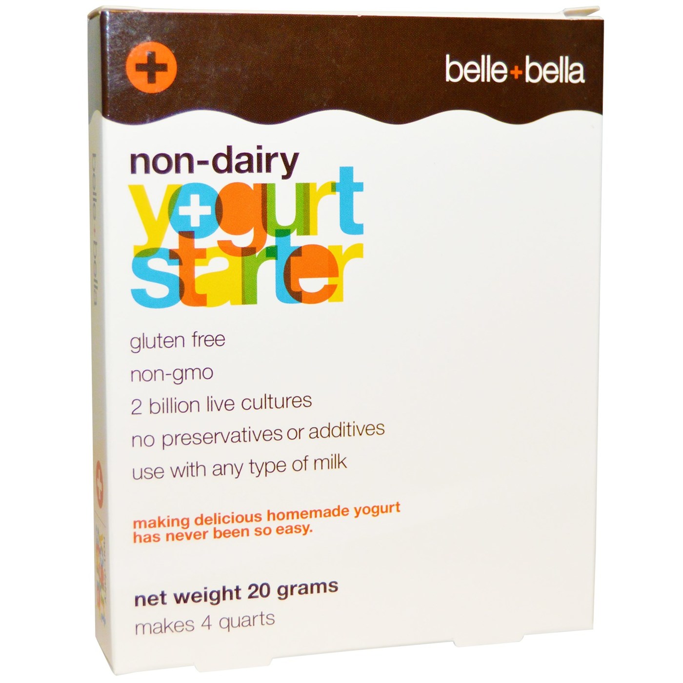 Belle and Bella Non-Dairy Yogurt Starter - 20 grams