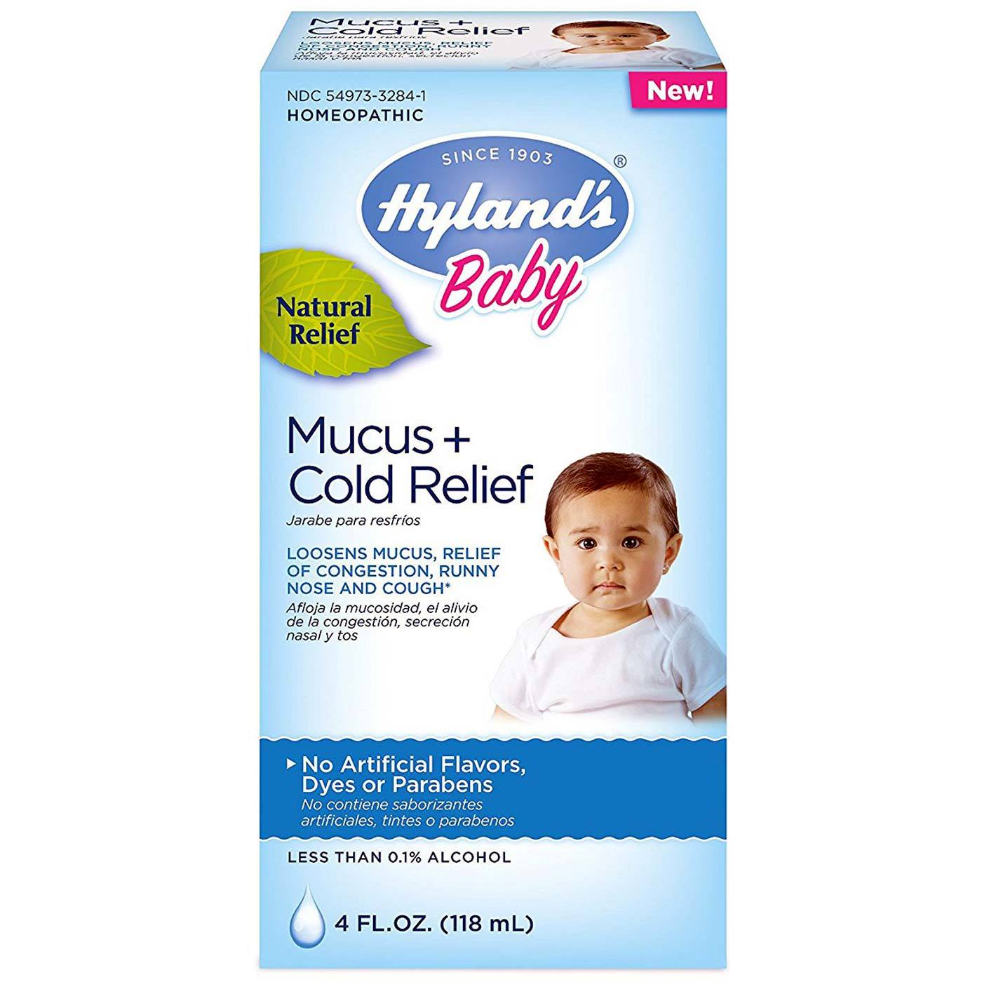 Hyland's Bebê's Mucus and Cold Relief - 4 fl oz