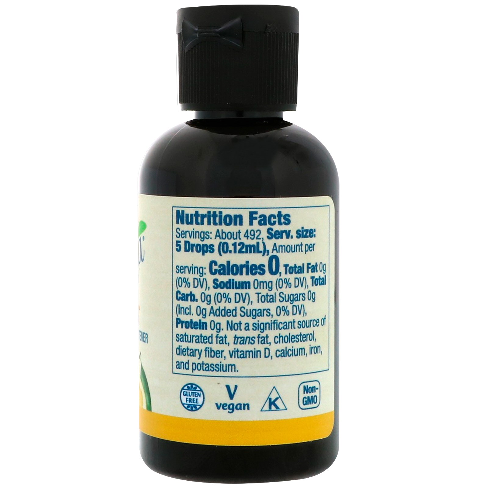 Now Foods, Better Stevia Liquid, Zero-Calorie Liquid Sweetener, Lemon Twist, 2 fl oz (59 ml) - Imagem 2