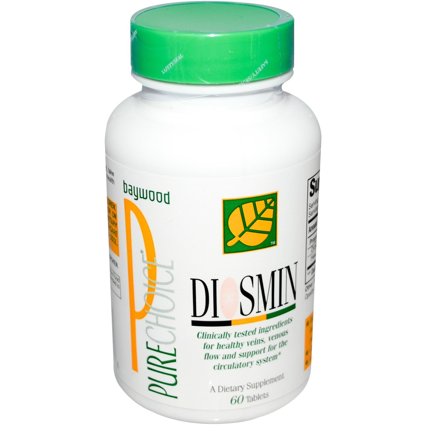 Baywood Diosmina 60 Tabletes