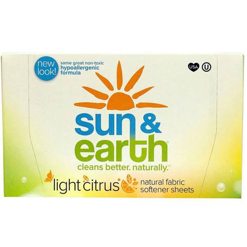 Sun & Earth Sun & Earth Amaciante folhas 80 folhas