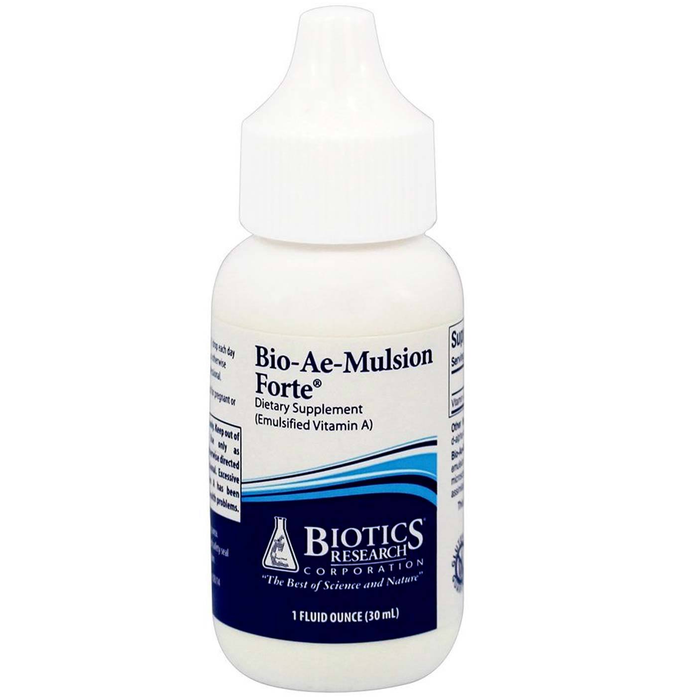 Biotics Research Bio-Ae-Mulsion Forte - 1 fl oz