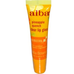 Alba Botanica Abacaxi Quench Limpar Brilho Labial 1 Tubo