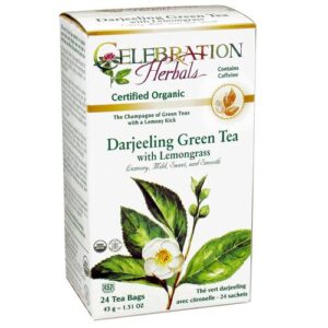 Celebration Ervaals Darjeeling Verde w / Limãograss Org 24 Sacos