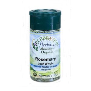 Celebration Ervaals Rosemary Folha todo orgânico 3,5 onças
