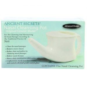 Comprar ancient secrets nasal cleansing pot 1 ea preço no brasil resfriado e gripe suplemento importado loja 23 online promoção - 28 de setembro de 2023