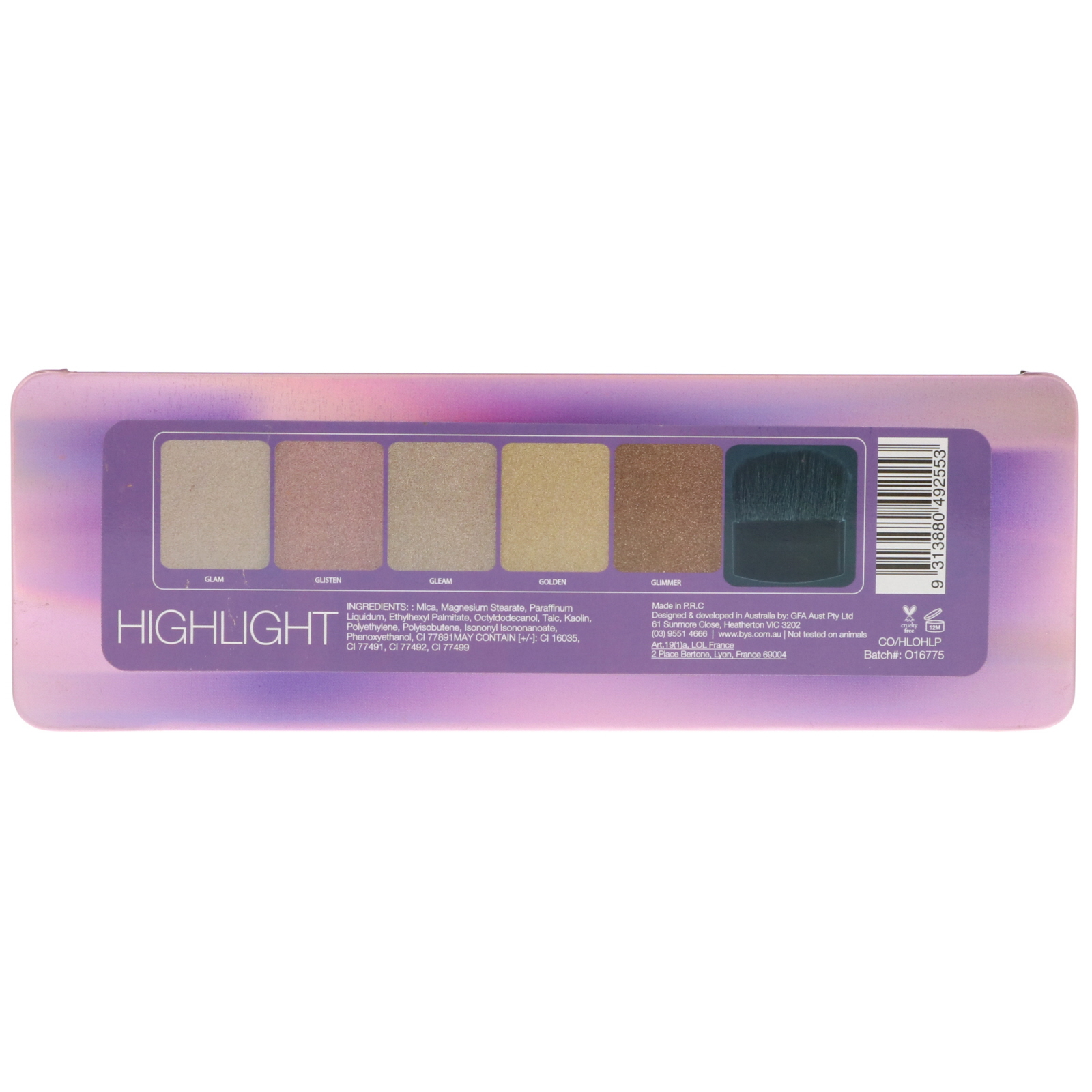 BYS, Realce, Paleta de Realce, 18 g - Imagem 3