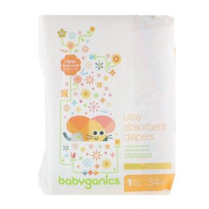Comprar babyganics, ultra absorbent diapers, size 1, 8-14 lbs (4-6 kg), 34 diapers preço no brasil ervas infantis suplemento importado loja 69 online promoção - 26 de setembro de 2022
