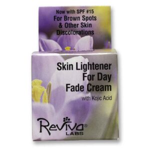 Reviva Labs Pele Day Lightener desvanece Creme w ácido kójico 1,5 onças
