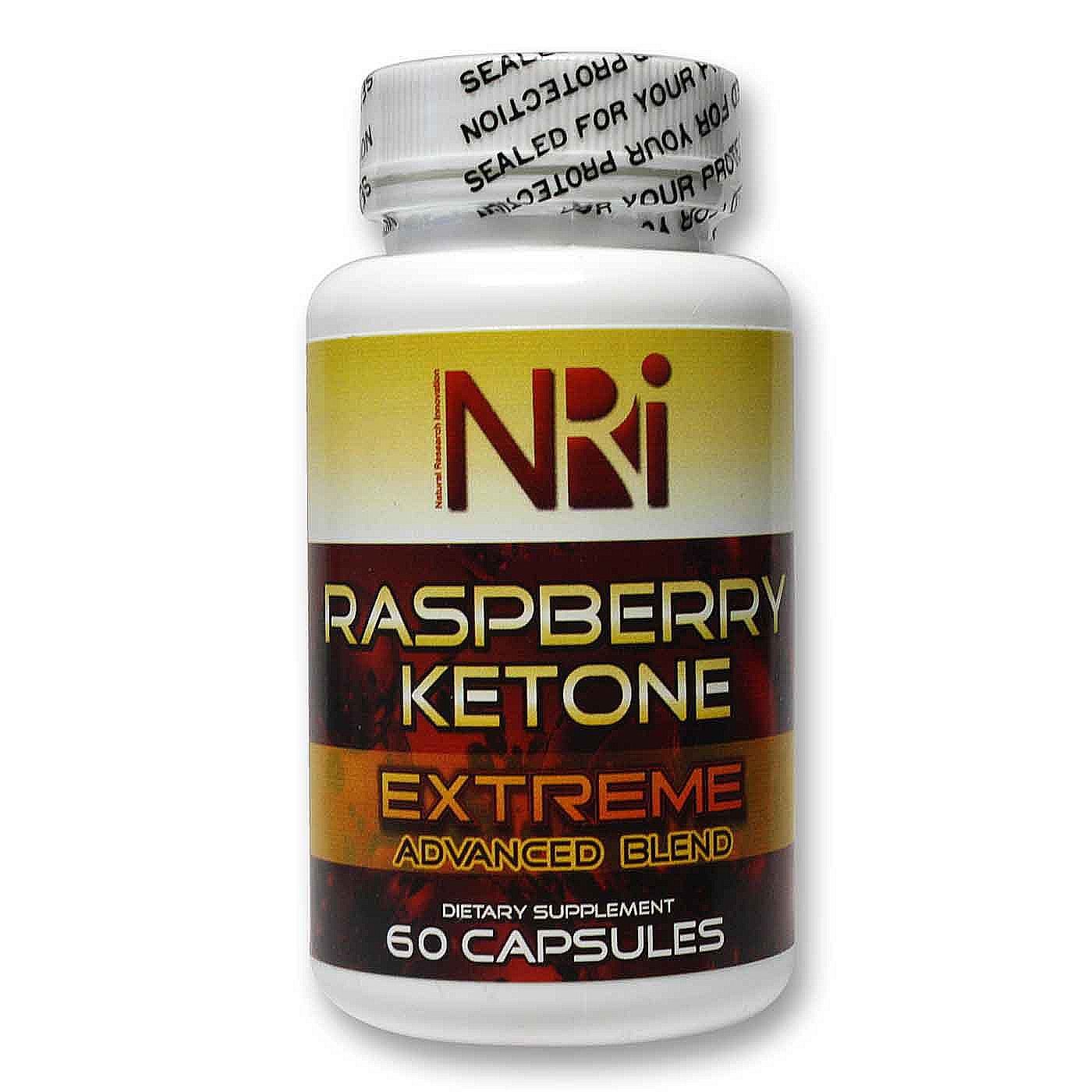 Natural Research Innovation Cetona da framboesa Extrema 60 Cápsulas