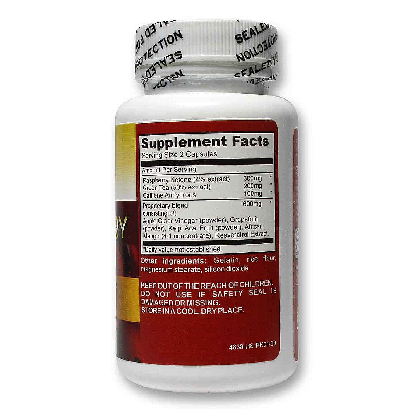 Natural Research Innovation Cetona da framboesa Extrema 60 Cápsulas - Imagem 2