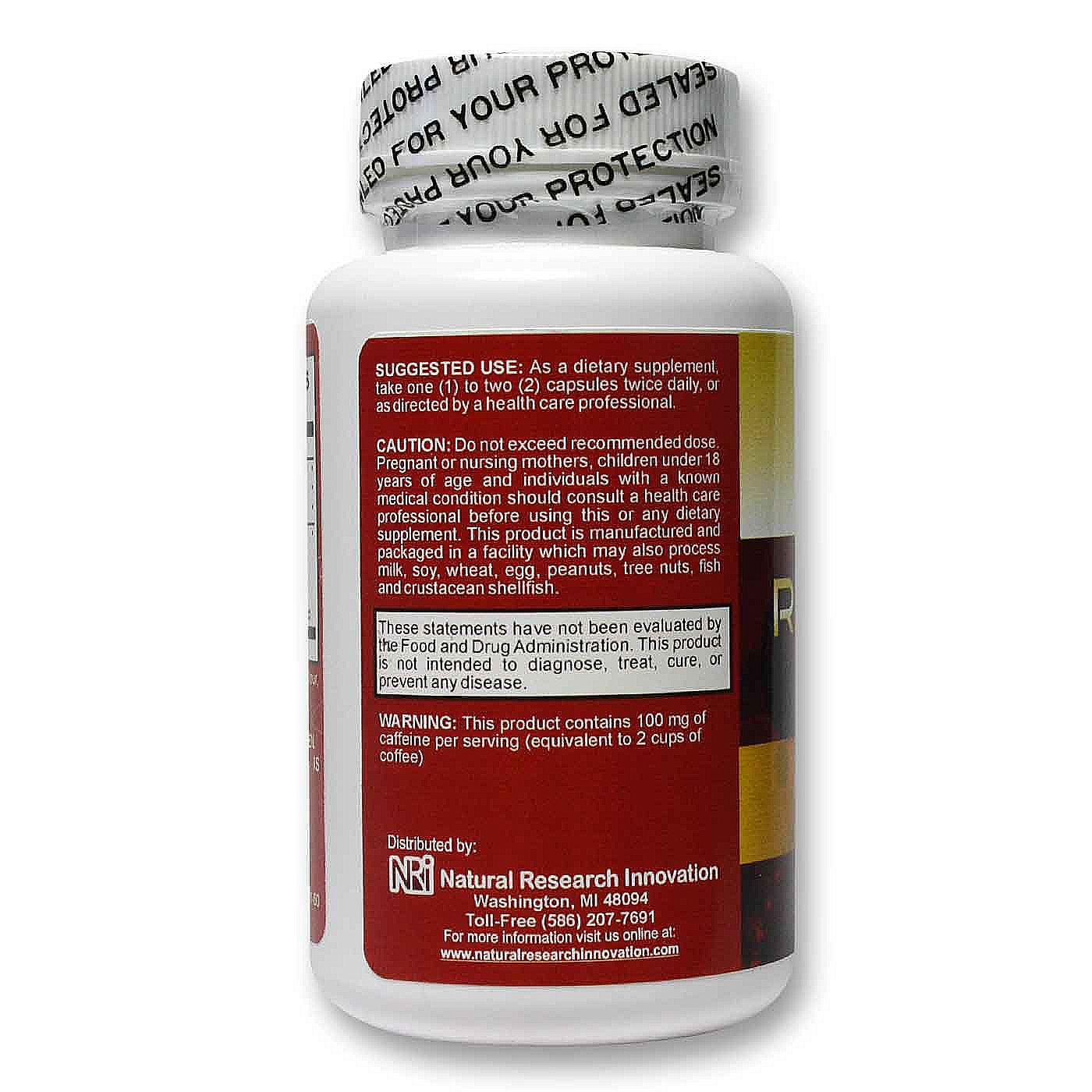 Natural Research Innovation Cetona da framboesa Extrema 60 Cápsulas - Imagem 3