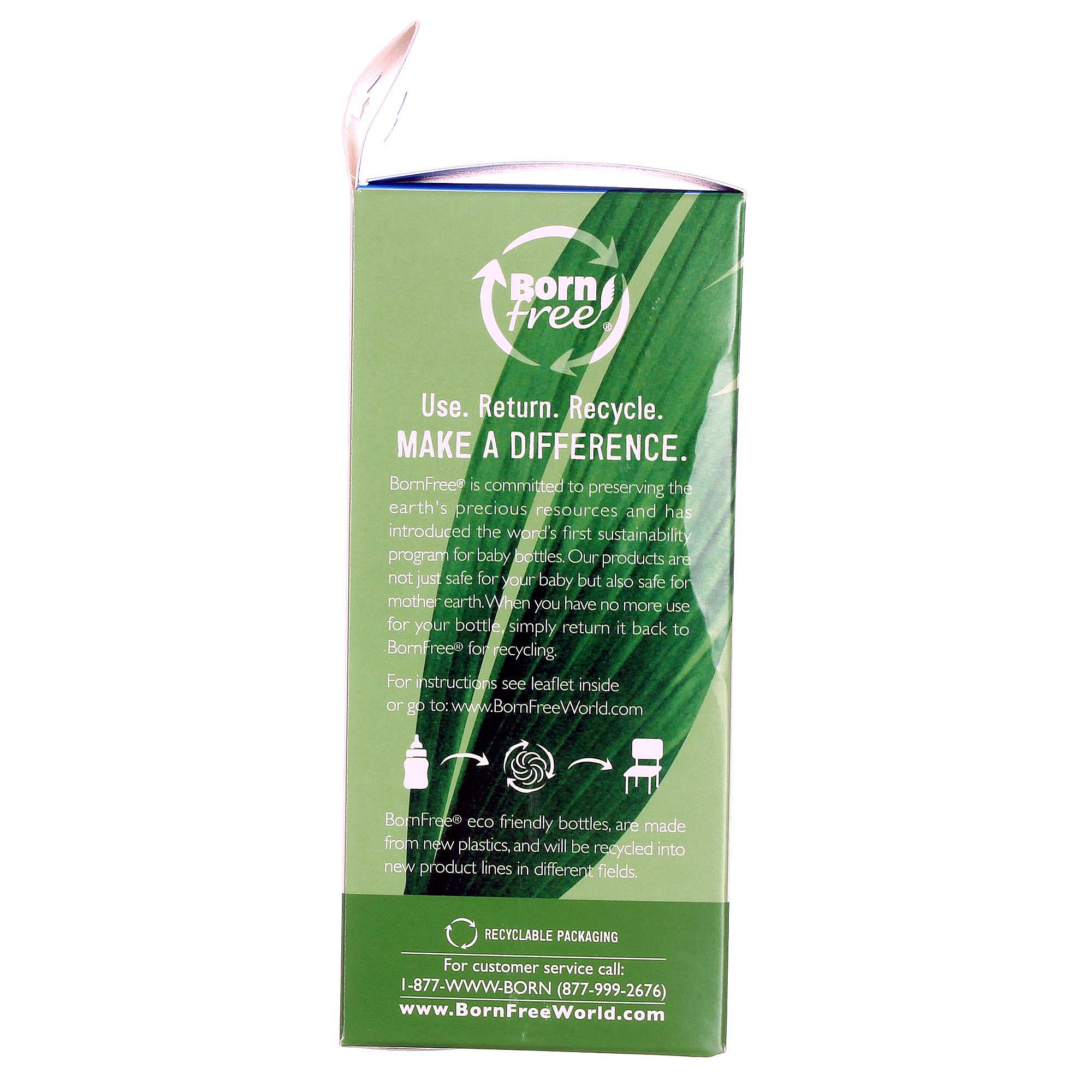 Born Free Ampla gargalo do bebê 6-5 oz garrafas - Imagem 4