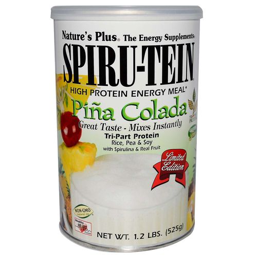 Nature's Plus Spiru-Tein Pina Colada 1 lb,2